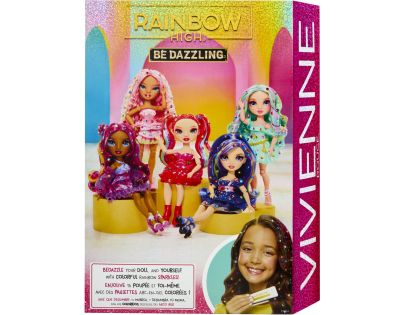 Rainbow High Be Dazzling Fashion bábika - Vivienne Rouge (Red)