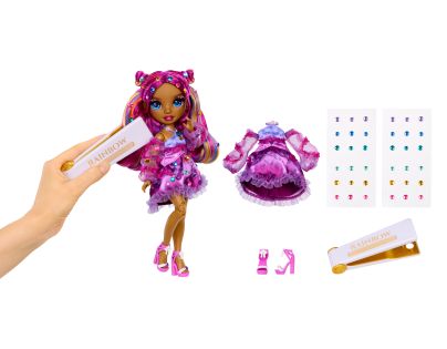 Rainbow High Be Dazzling Fashion bábika Noemie Violette (Purple)