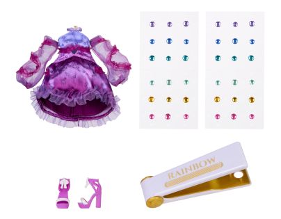 Rainbow High Be Dazzling Fashion bábika Noemie Violette (Purple)