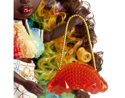 Rainbow High Creative Crystals bábika Iris Bow