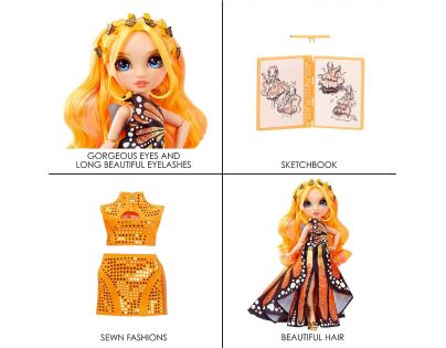 Rainbow High Fantastic fashion bábika Poppy Rowan