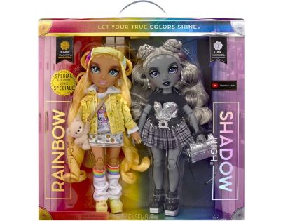 Rainbow High Fashion panenka 2 pack Sunny & Luna