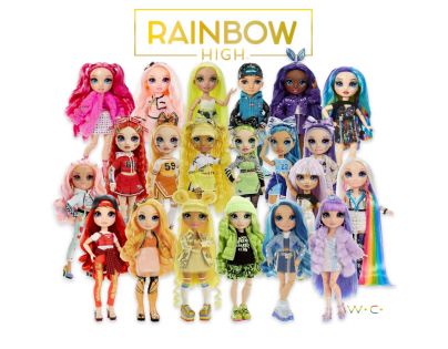 Rainbow High Fashion bábika Bella Parker