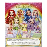 Rainbow High Fashion bábika so zvieratkom Jade Hunter 4