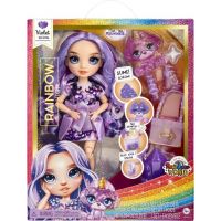 Rainbow High Fashion bábika so zvieratkom Violet Willow 3