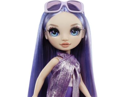 Rainbow High Fashion bábika v plavkách Violet Willow - Poškodený obal