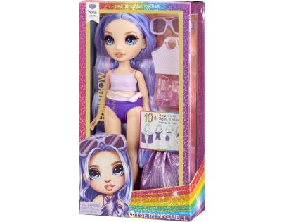 Rainbow High Fashion bábika v plavkách Violet Willow - Poškodený obal