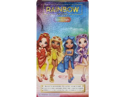 Rainbow High Fashion bábika v plavkách Violet Willow - Poškodený obal