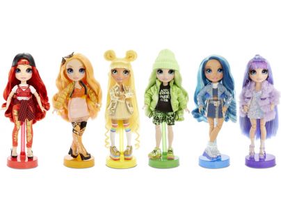 MGA Rainbow High Fashion bábiky 6pack s1