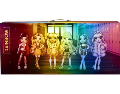 MGA Rainbow High Fashion bábiky 6pack s1
