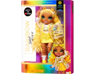 Rainbow High Junior Fashion bábika Sunny Madison