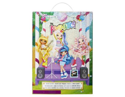 Rainbow High Junior Fashion bábika v rockovej kapele - Amaya