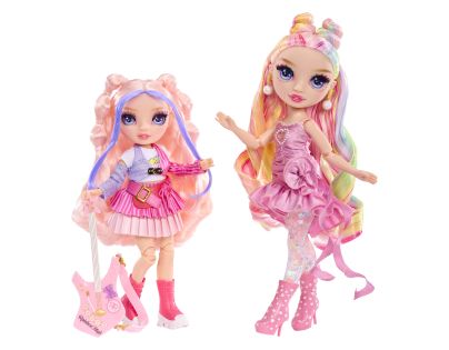 Rainbow High Junior Fashion bábika v rockovej kapele - Bella