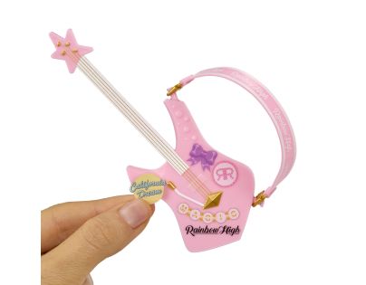 Rainbow High Junior Fashion bábika v rockovej kapele - Bella