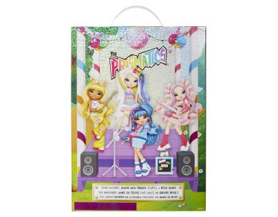 Rainbow High Junior Fashion bábika v rockovej kapele - Bella