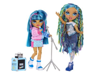 Rainbow High Junior Fashion bábika v rockovej kapele - Skyler - Poškodený obal