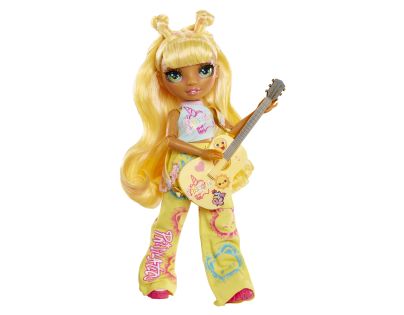 Rainbow High Junior Fashion bábika v rockovej kapele - Sunny