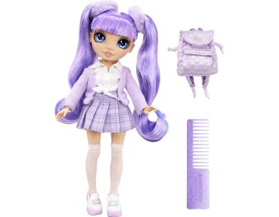 Rainbow High Junior Fashion bábika Violet Willow