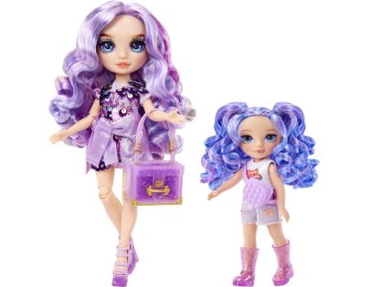 Rainbow High Malá sestrička Amethyst Willow - Poškodený obal