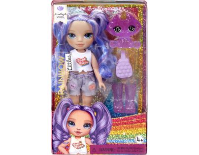 Rainbow High Malá sestrička Amethyst Willow - Poškodený obal