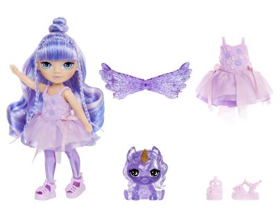 Rainbow High Malá sestrička víla - Amethyst (Purple)