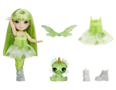 Rainbow High Malá sestrička víla - Emerald (Green)