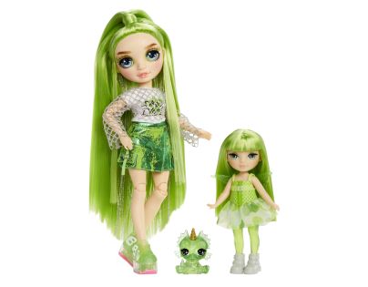 Rainbow High Malá sestrička víla - Emerald (Green)