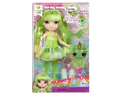 Rainbow High Malá sestrička víla - Emerald (Green)