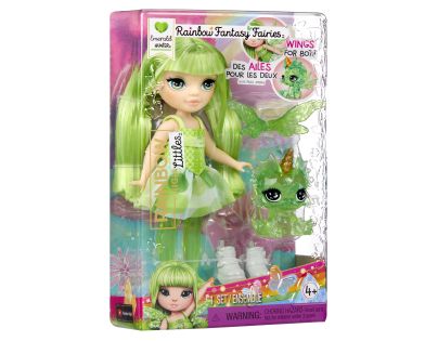 Rainbow High Malá sestrička víla - Emerald (Green)