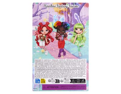 Rainbow High Malá sestrička víla - Emerald (Green)