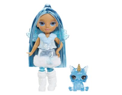 Rainbow High Malá sestřička víla - Sapphire (Blue)