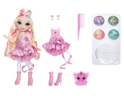 Rainbow High Bábika so slizom a trblietkami - Bella (pink) - Poškodený obal