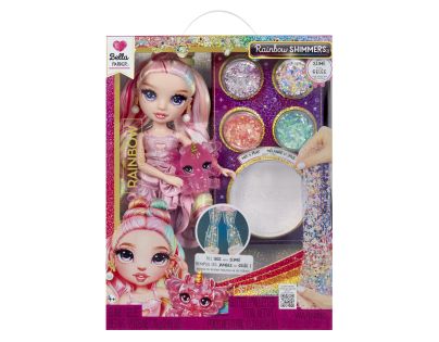 Rainbow High Bábika so slizom a trblietkami - Bella (pink)
