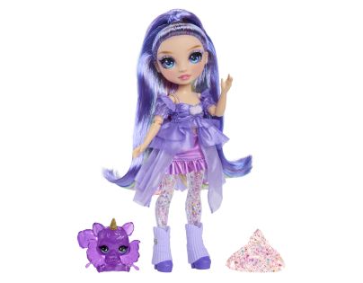 Rainbow High Bábika so slizom a trblietkami - Violet (purple)
