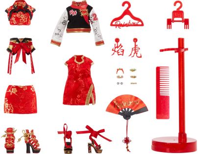 MGA Rainbow High Zberateľská bábika Rok Tygra