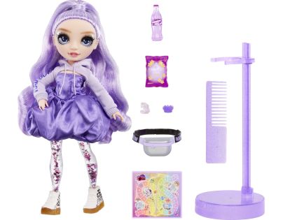 Rainbow High Sparkle & Shine bábika Violet - Poškodený obal