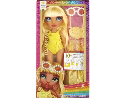 Rainbow High Fashion bábika v plavkách Sunny Madison