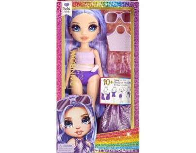 Rainbow High Fashion bábika v plavkách Violet Willow