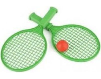 Toy Raketa plážová malá soft tenis farebný