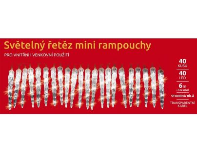 Cencúle mini 40 ks reťaz svetelný LED