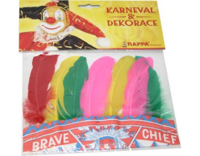 Rappa Čelenka indiánska s farebným perím