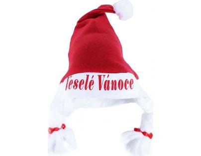 Rappa Čiapka vianočná s vrkočmi
