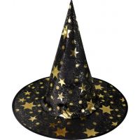 Rappa Detský čarodejnícky klobúk čierny