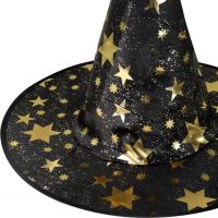 Rappa Detský čarodejnícky klobúk čierny 3