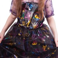 Rappa Detský kostým Farebná čarodejnica 110 - 116 cm - Poškodený obal 3