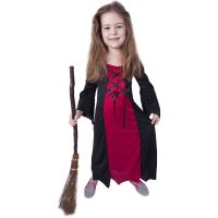 Rappa Detský kostým Čarodejnica Morgana veľkosť 104 - 116 cm - Poškodený obal