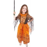 Rappa Detský kostým Čarodejnica Pavučinka veľkosť 117-128 cm 2