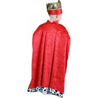 Rappa Detský kostým kráľovský plášť 104 - 136 cm 2