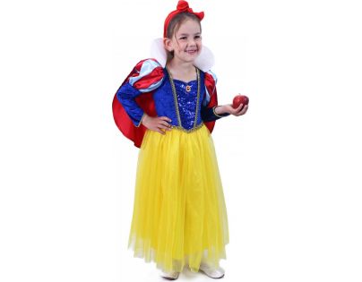 Rappa Detský kostým Snehulienka 117 - 128 cm