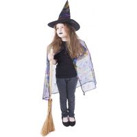 Rappa Detský plášť Čarodejnice s klobúkom 104 - 150 cm 2